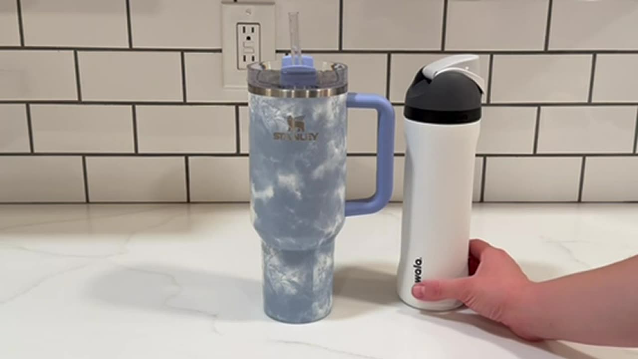 Owala FreeSip Insulated Stainless Steel Water Bottle with Straw for Sports