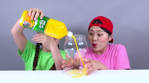 Bottle Candy Jelly DONA Mukbang