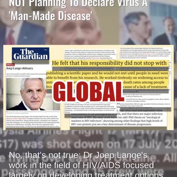 Fact Check: HIV Researcher Dead In Malaysia Airlines Crash NOT Planning To Declare Virus Man-Made