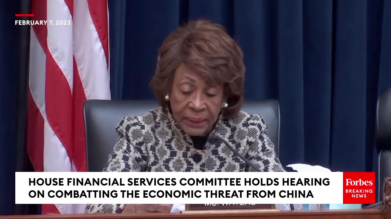 Maxine Waters Warns US Debt Default Would Benefit The Chinese Government