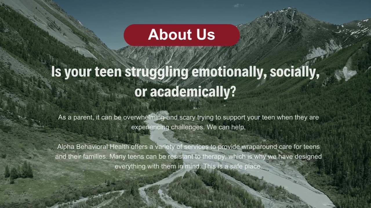 Services for Teens - Alpha 180