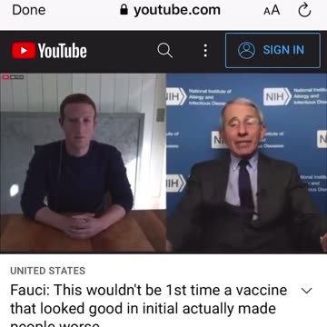 Até o Dr. Fauci reconheceu o potencial de preparação patogênica em março de 2020. “Esta não seria a primeira vez, se acontecesse, que uma vacina que parecia boa em termos de segurança inicial na verdade pioraria as pessoas.”