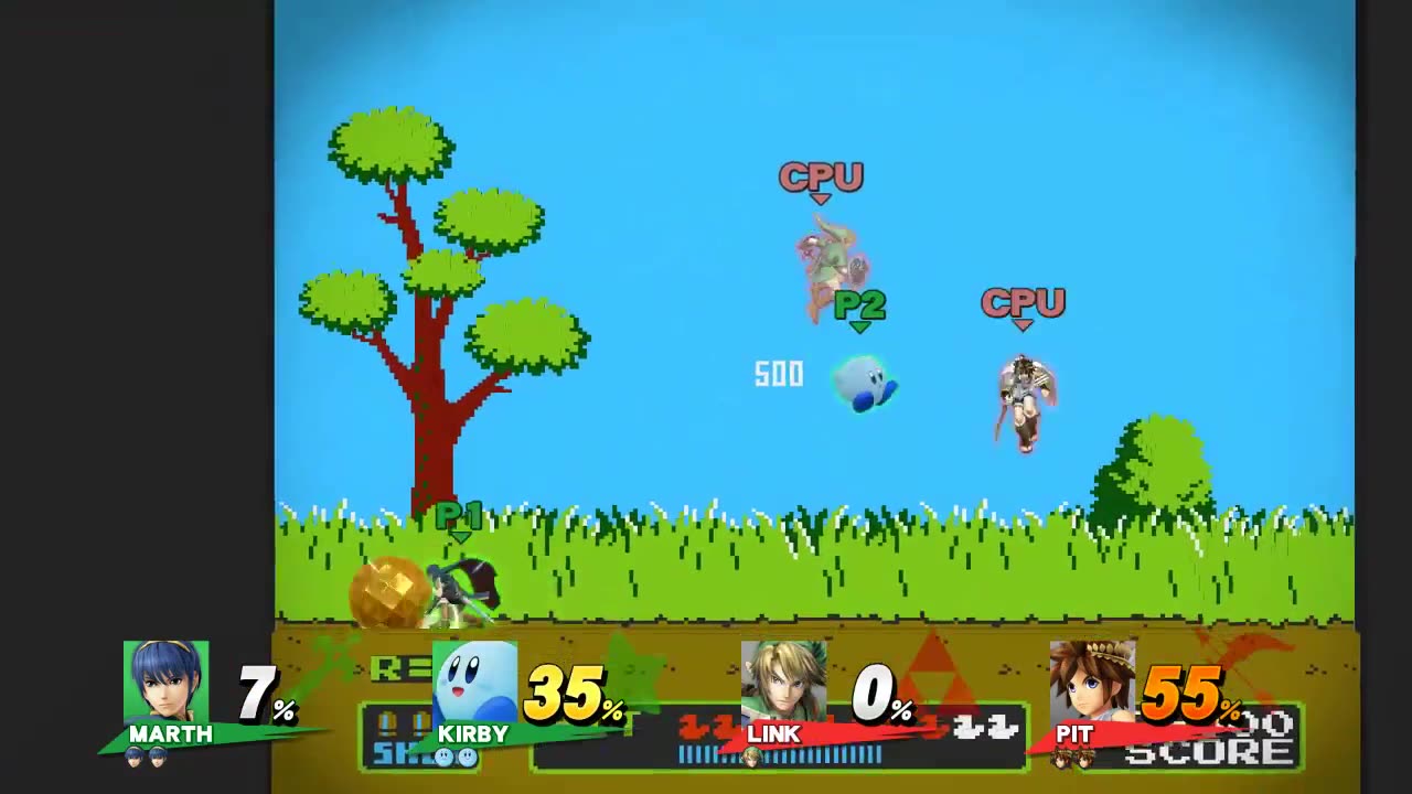 Super Smash Bros 4 Wii U Battle640