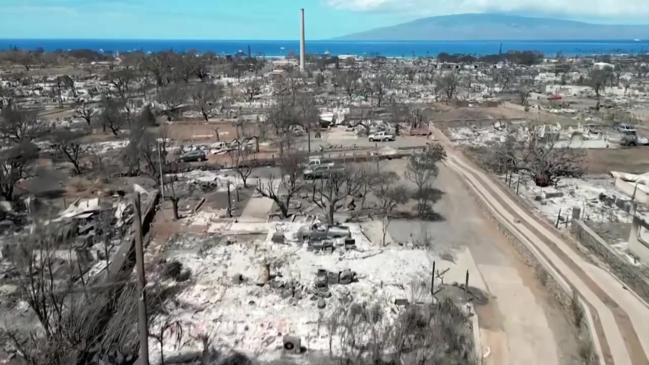 Hawaii marks one month since deadly Maui fire with Pacific Ocean ceremony