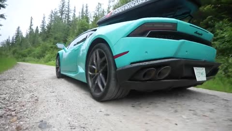 Skibox on my $330,000 Lamborghini Huracan 610-4