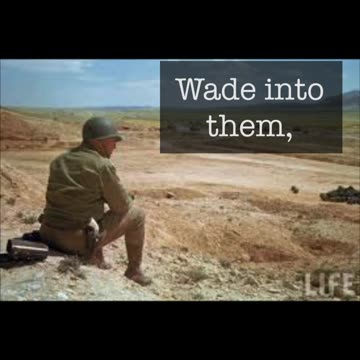 April 1, 2023 Gen. Patton quotation of the day. (Cont. from 3rd Army speech) #aperfectcircle