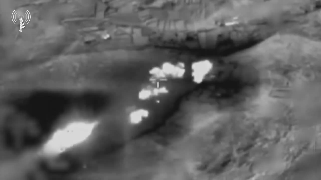 The IDF says it carried out a "widespread" wave of airstrikes against Hezbollah sites