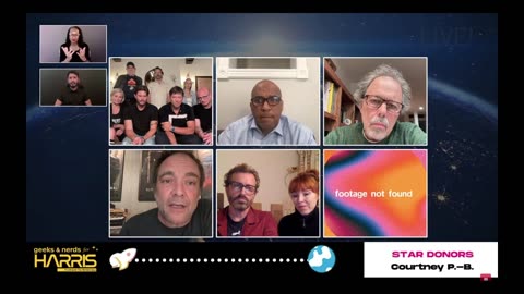 Senator Cory Booker, Curtis Armstrong, Ruth, Rob, and Shephard on Geeks and Nerds