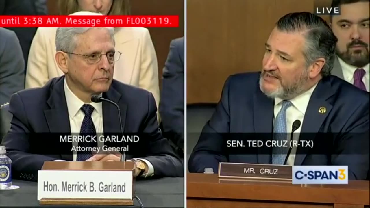 Ted Cruz Nukes Merrick Garland In Legendary Clip