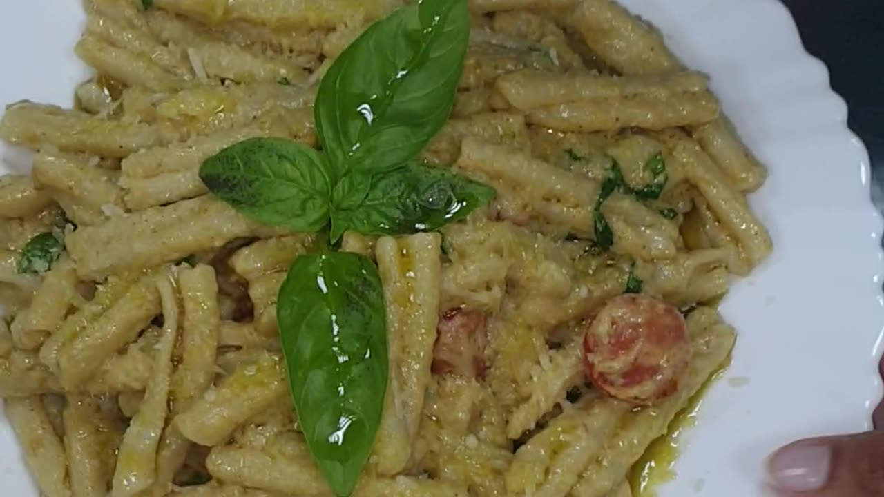 Special Pesto pasta