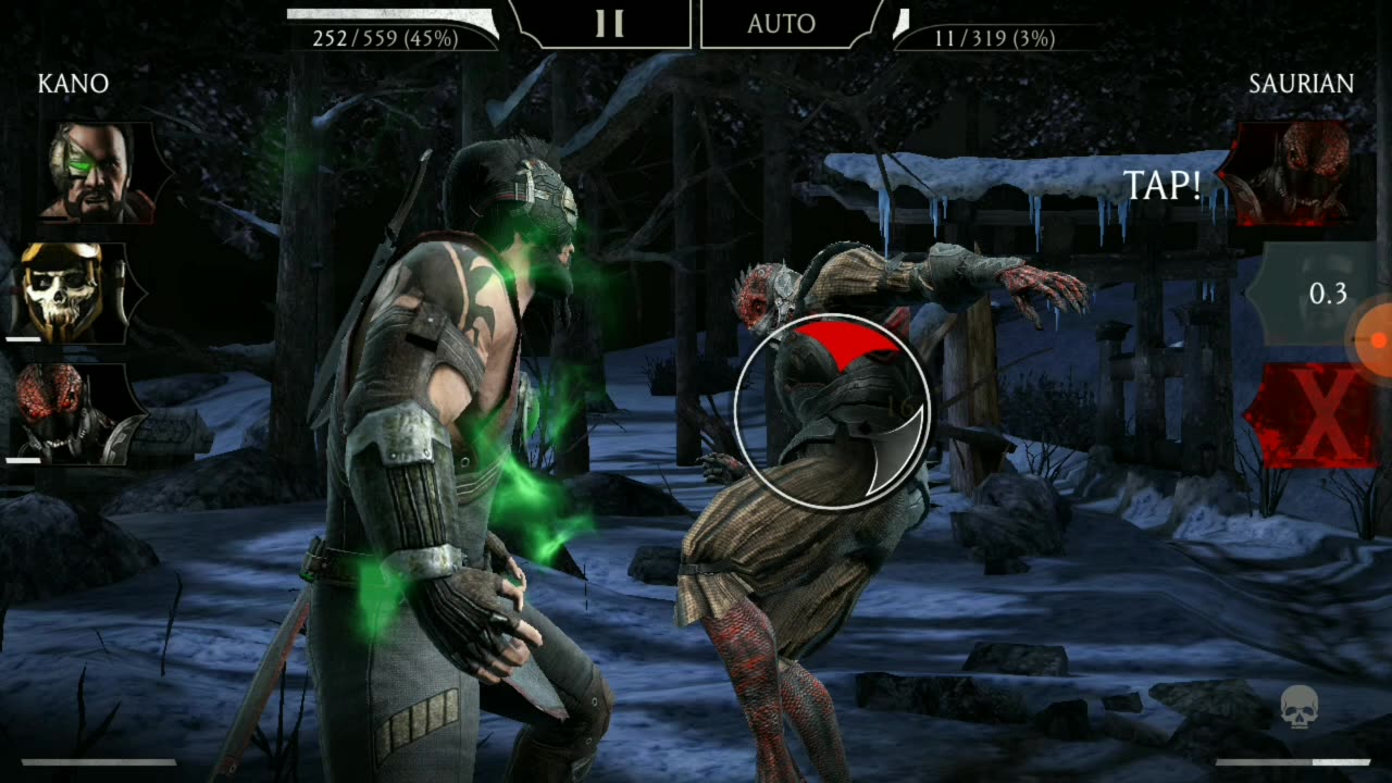 0.0009%imposible mortal Kombat game