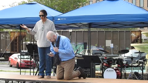 National Day of Prayer Lakeland Florida 2023 Pastors praying