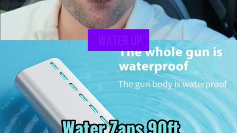 Electric Water Gun – Pulse Action with Gorgeous Light and Induction Water Absorption