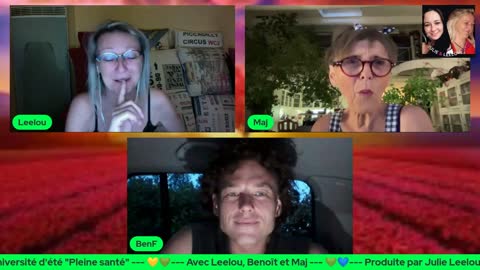La Publi des Je Dis avec MaJ, Benoît & Leelou 26/05 L'université d'été