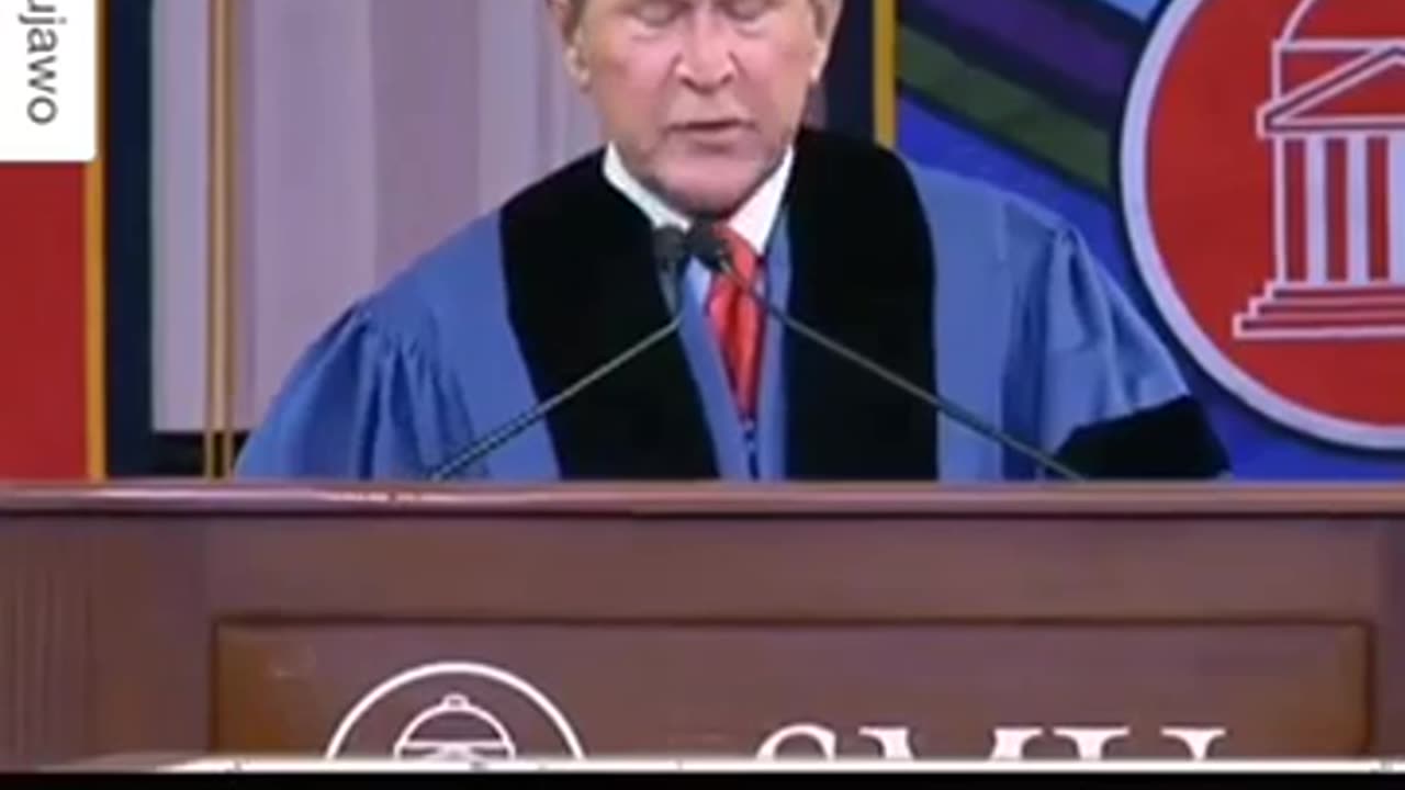PRESIDENT BUSH TELLING TRUTH ABOUT STUDIES