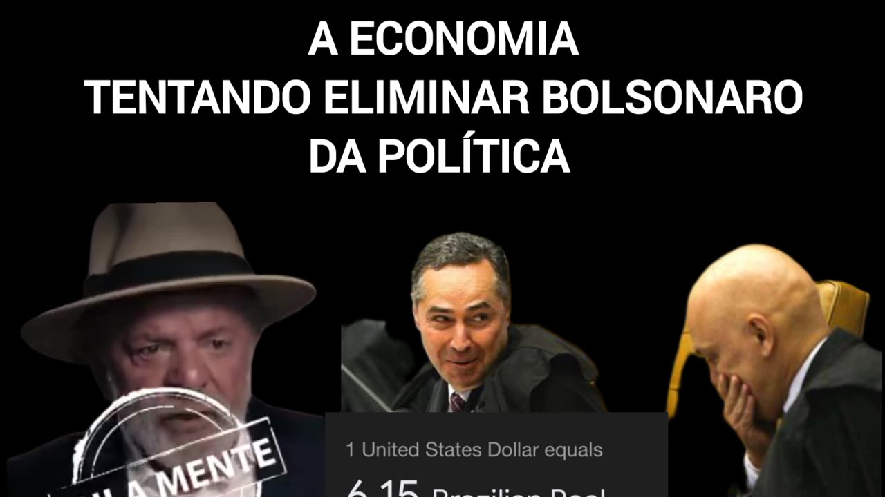 O LADRÃO LULA E STF DESTROEM A ECONOMIA TENTANDO ELIMINAR BOLSONARO DA POLÍTICA