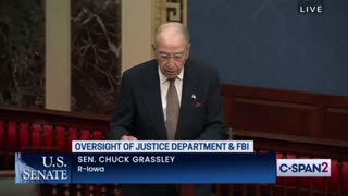 Chuck Grassley - A Foreign National that Brined Joe & Hunter Biden has 17 Recordings