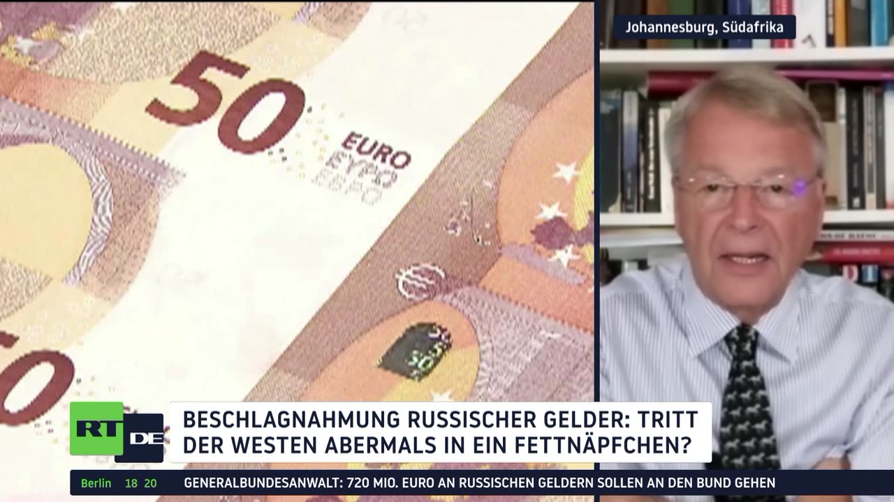 Generalbundesanwalt will 720 Millionen Euro an russischem Vermögen beschlagnahmen