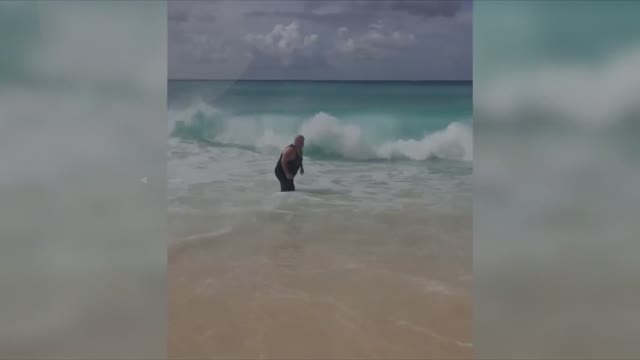 When the wave says HELLO