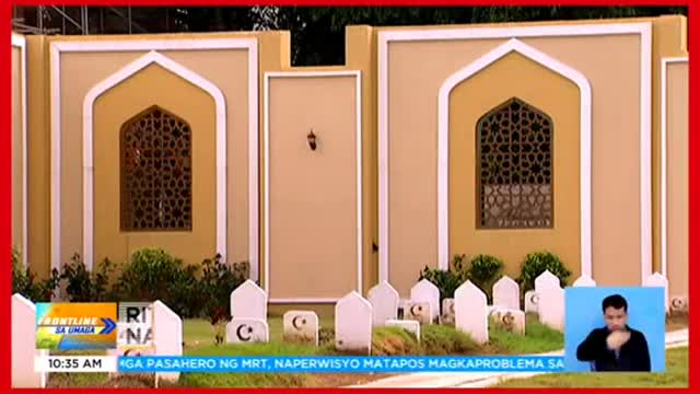 Mga yumaong Muslim, inililibing saManila Islamic Cemetery