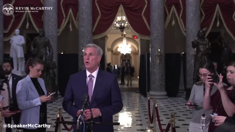 Speaker Kevin McCarthy On Passage Of The Limit, Save, Grow Act: “We’ve Done Our Job”