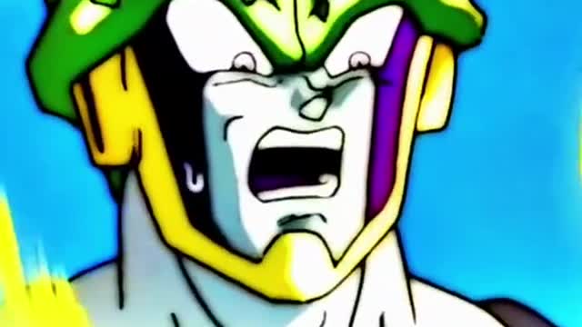 Dragon Ball Z Gohan explaining to Cell how he is going whoop his Green as*!