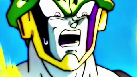 Dragon Ball Z Gohan explaining to Cell how he is going whoop his Green as*!