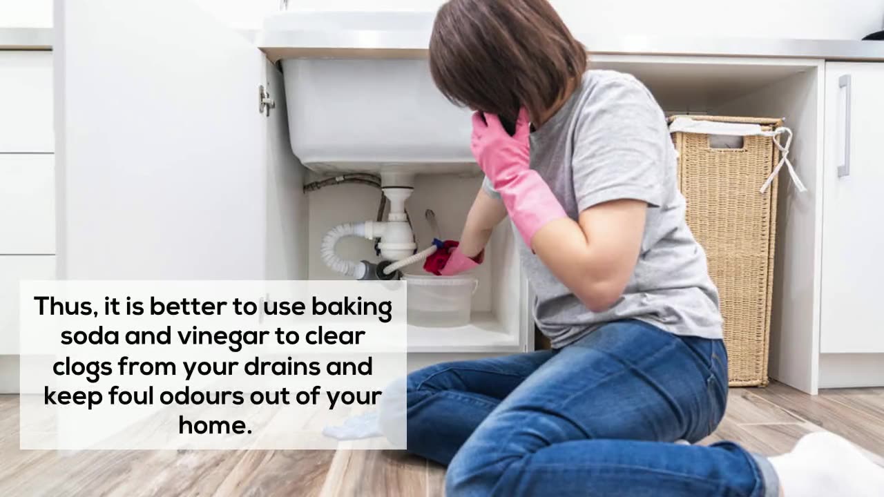 Cleaning Drains With Baking Soda And Vinegar