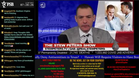 2022-01-18 07:00 EST - Patriots Soapbox AM: with LadyRWB , MykelJaye & DD