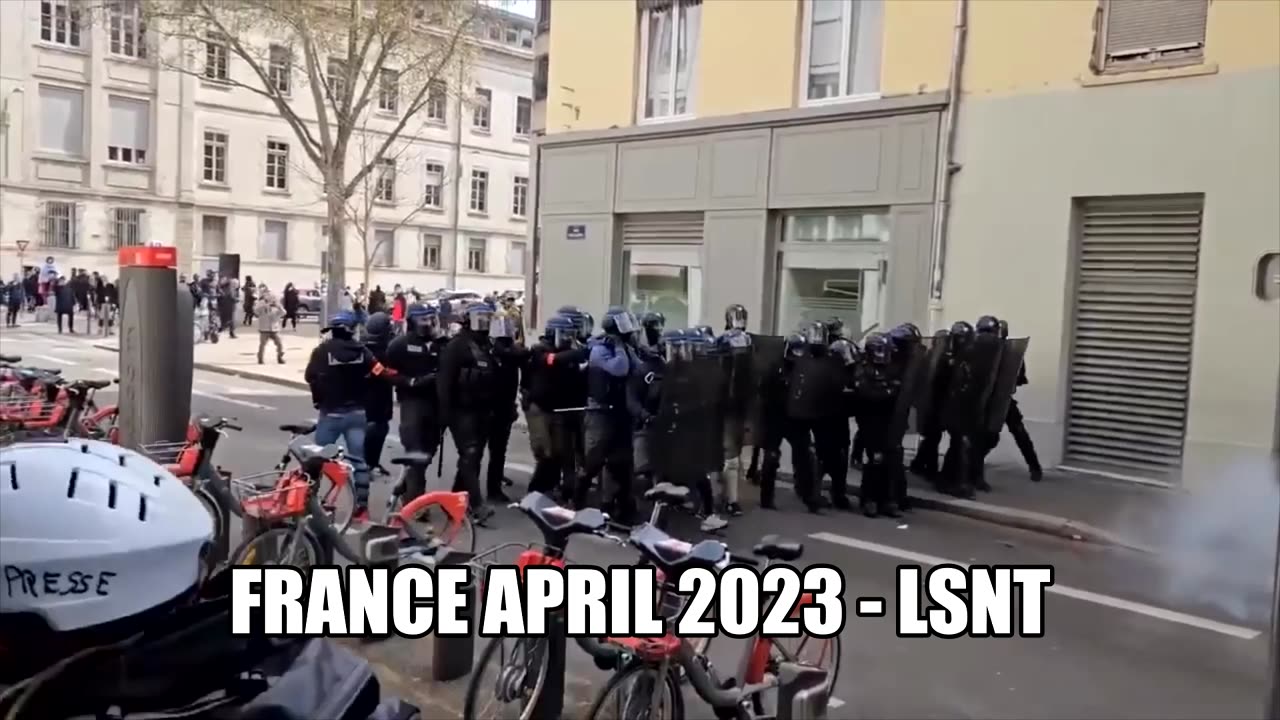 FRANCE STILL LETTING OFF!! RATS FOR GOVERNMENT....