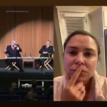 DAN PENA CALLS OUT GLOBAL WARMING SCAM BANK LOANS + INSURANCE DON'T CARE ABOUT SEA LEVELS