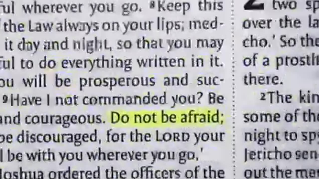 Do Not Be Afraid
