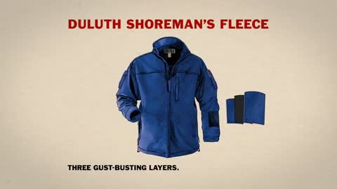 Duluth Trading TV Commercial Break Wind in Shoreman's Fleece