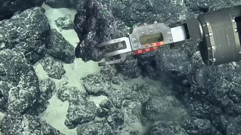 Incredible Robotic Arm Captures Rare Rock Sample