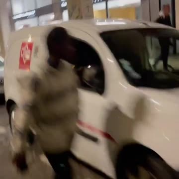 The streets of Paris at night. Be honest. Do you still want to go to Paris as a