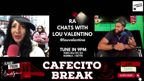 Political Awakening - I Don't Think Trump is a Racist - RA Chats with Lou Valentino. #trump #trumpderangementsyndrome #nyc