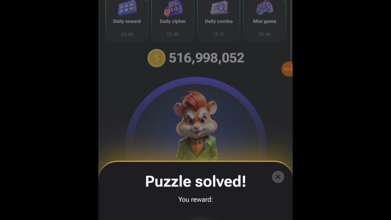 17 AUGUST MINI GAME HAMSTER KOMBAT | 100% SOLVED