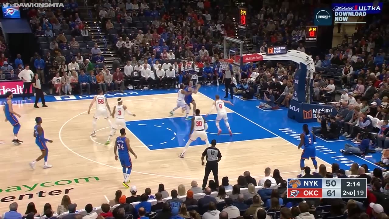 OKC Thunder s vs New York Knicks Full Game Highlights December 27, 2023