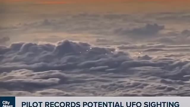 UFO spotted by pilot
