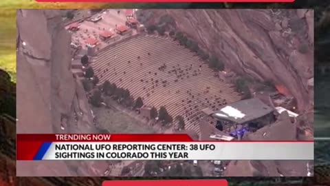 UFO Over Red Rocks