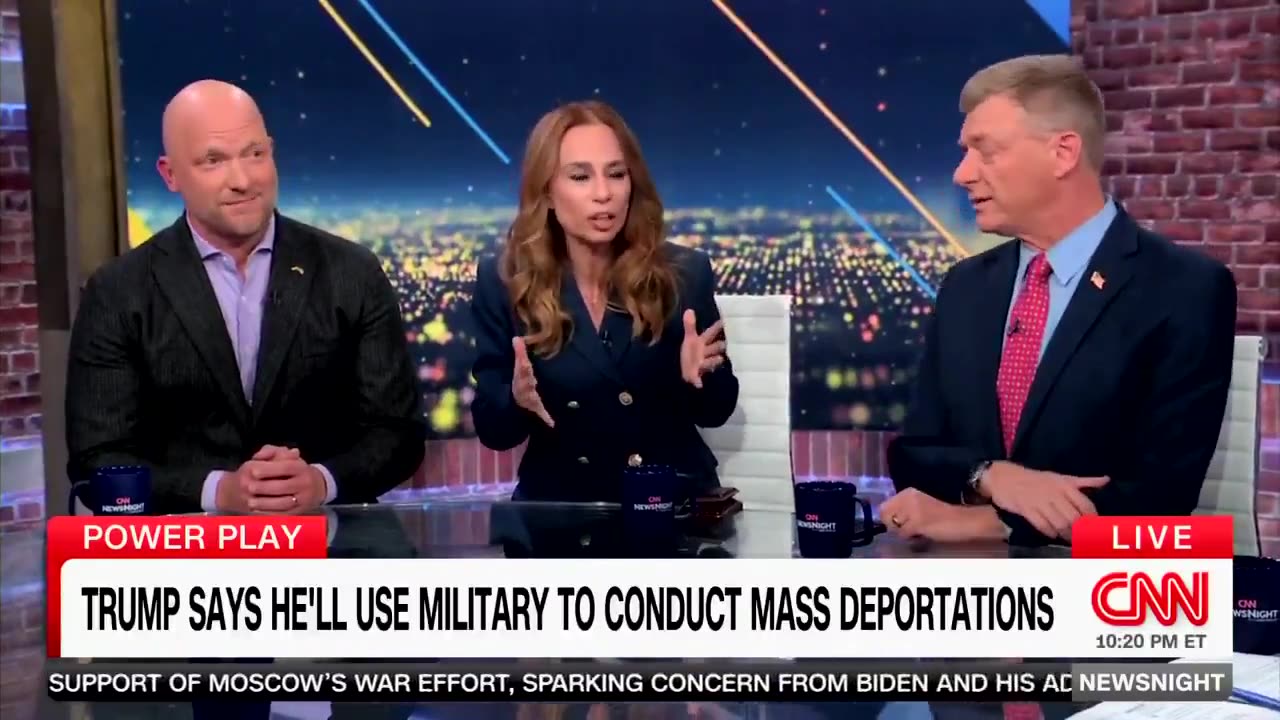 CNN lady says she'll physically stop the military from deporting illegals 😳