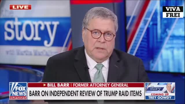 Bill Barr is a Proud Inhabitant of the Swamp - Viva Clip