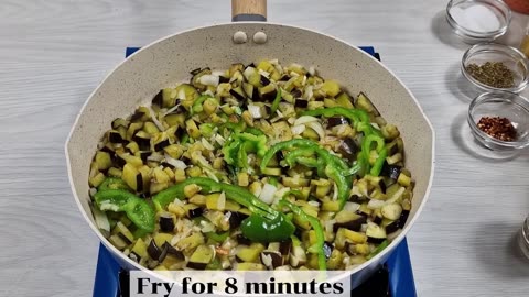 Delicious Pasta recipe with eggplant