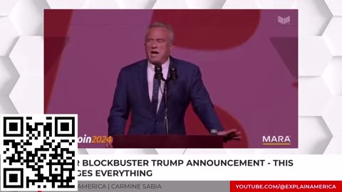 🚨😱😱🔥🤬RFK Jr Blockbuster Trump Announcement - This Changes Everything