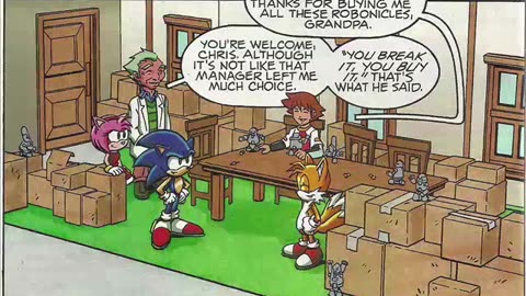 Newbie's Perspective Sonic X Comic Issue 21 Review