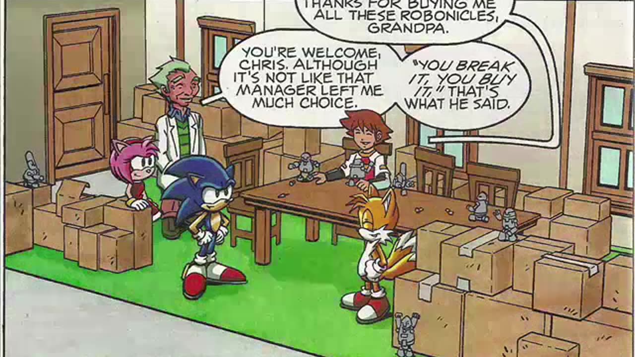 Newbie's Perspective Sonic X Comic Issue 21 Review
