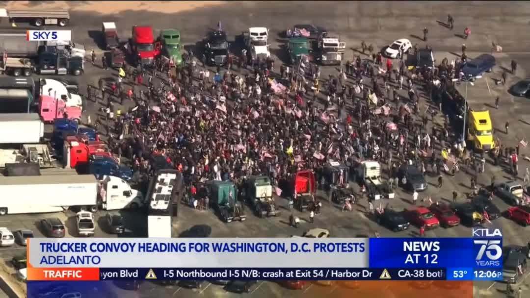 The People's Convoy 2022 (Adelanto, CA to Washington D.C.)