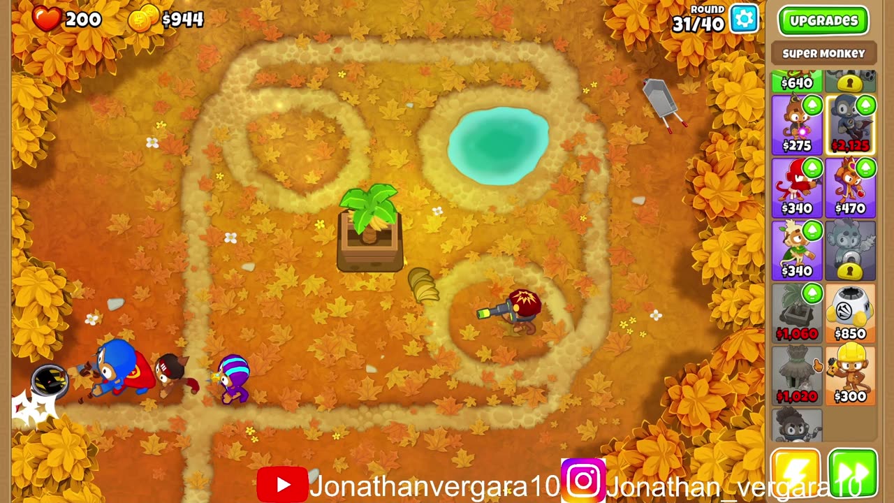 bloons tower defense gameplay