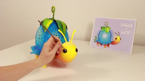 ❣DIY Turtle Lamp Using a Balloon❣