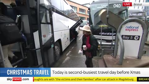 UK's second-busiest travel day before Christmas